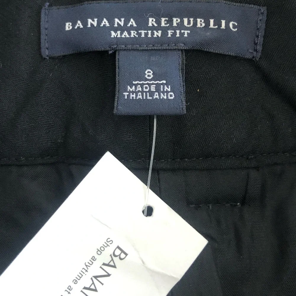 BANANA REPUBLIC - NWT WOOL BERMUDA SHORTS + MARTIN FIT/WOMENS SIZE 8